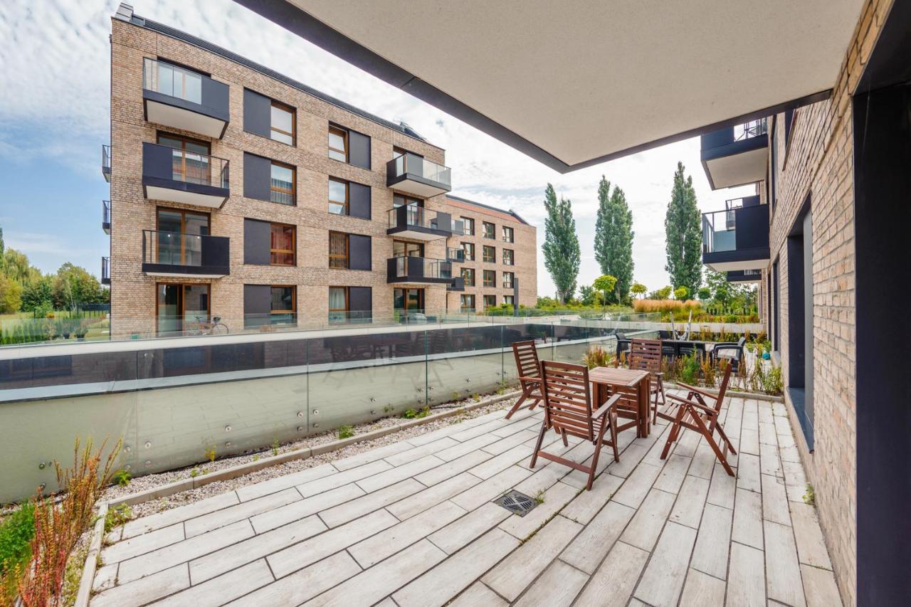 Apartamenty Sun & Snow Front Park 格但斯克 外观 照片